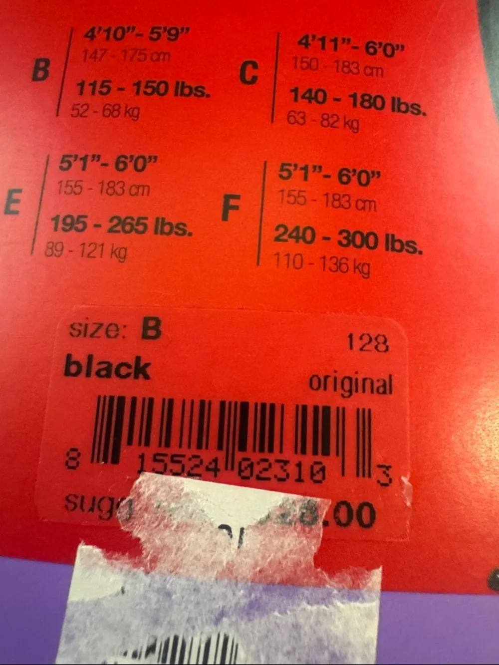 Spanx Original Tight End Tights - Size B